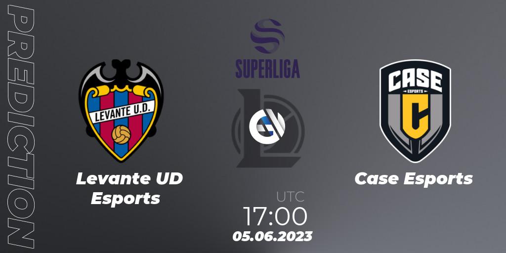 Levante UD Esports - Case Esports: прогноз. 05.06.23, LoL, LVP Superliga 2nd Division 2023 Summer