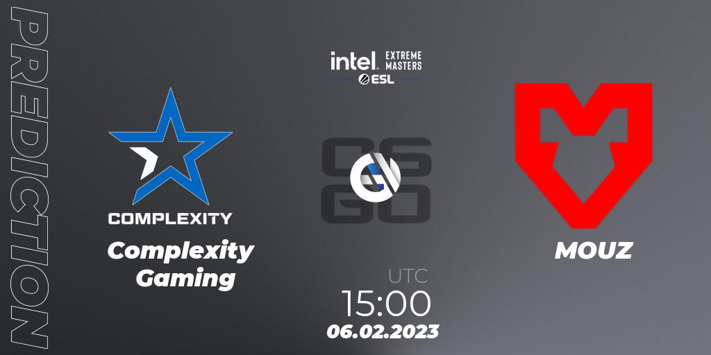 Complexity Gaming - MOUZ: прогноз. 06.02.23, CS2 (CS:GO), IEM Katowice 2023
