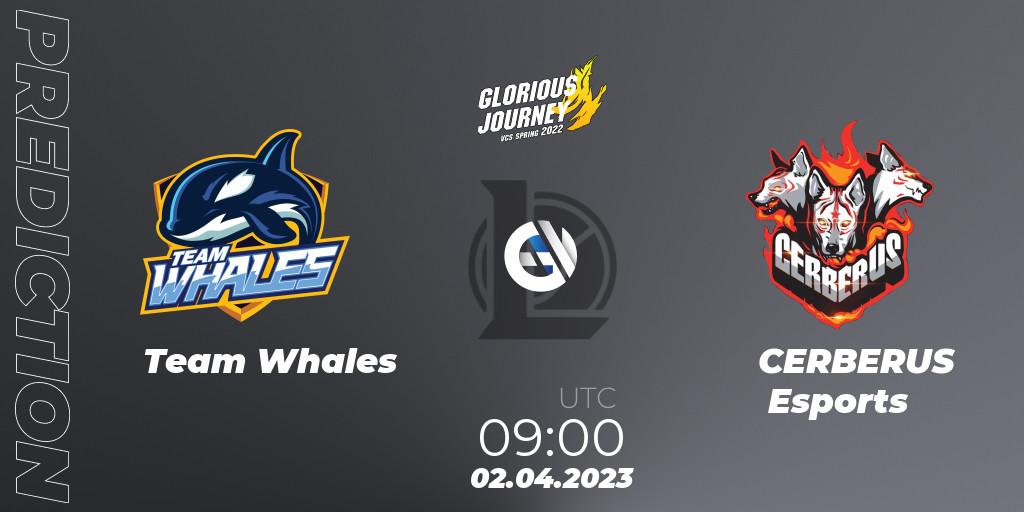 Team Whales - CERBERUS Esports: прогноз. 02.04.23, LoL, VCS Spring 2023 - Group Stage