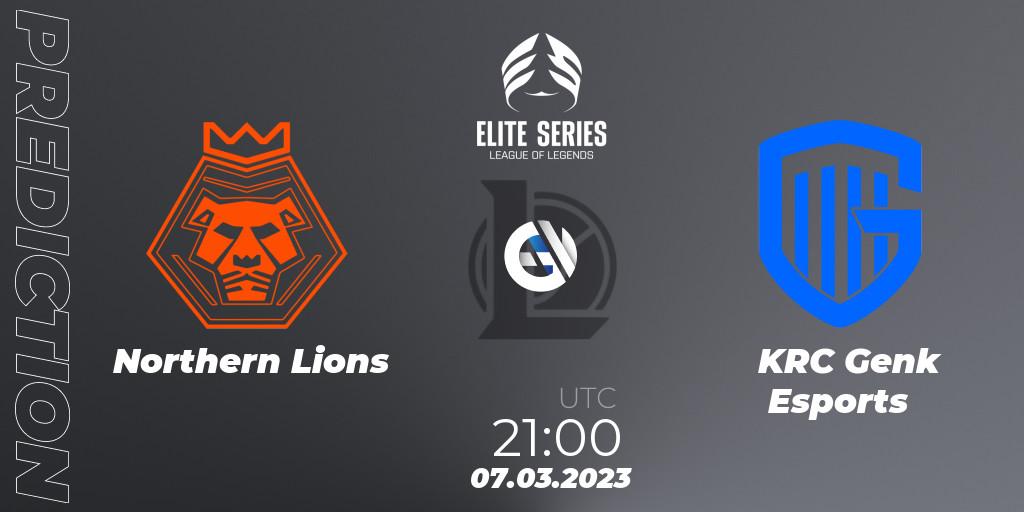 Northern Lions - KRC Genk Esports: прогноз. 07.03.2023 at 21:00, LoL, Elite Series Spring 2023 - Group Stage