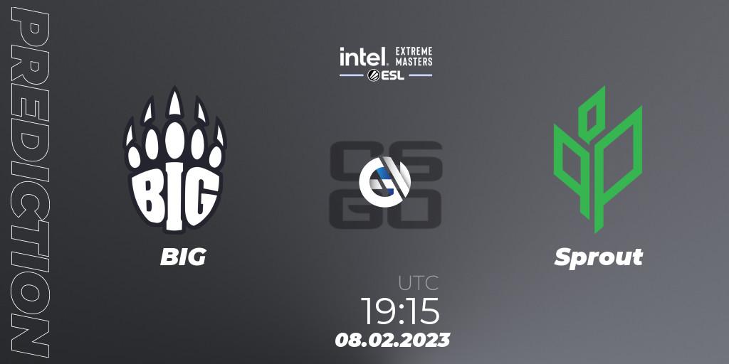 BIG - Sprout: прогноз. 08.02.2023 at 20:00, Counter-Strike (CS2), IEM Brazil Rio 2023 Europe Closed Qualifier