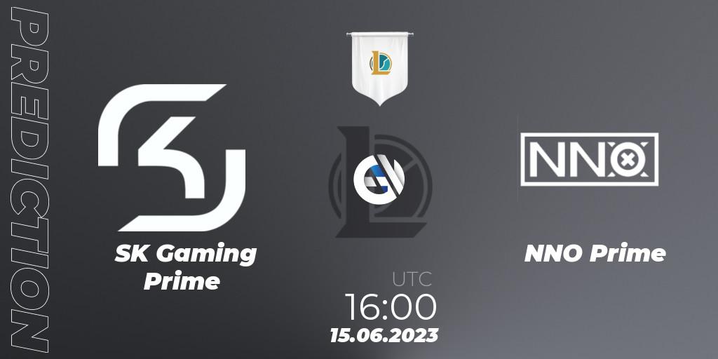 SK Gaming Prime - NNO Prime: прогноз. 15.06.23, LoL, Prime League Summer 2023 - Group Stage