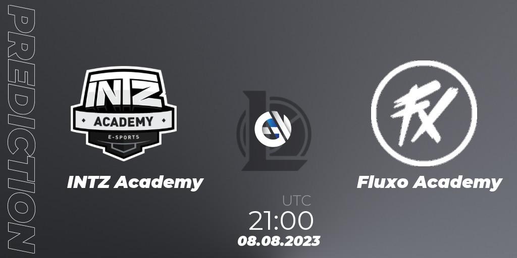 INTZ Academy - Fluxo Academy: прогноз. 08.08.2023 at 21:00, LoL, CBLOL Academy Split 2 2023 - Group Stage