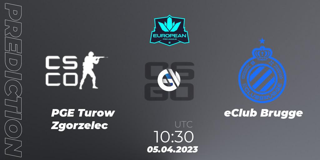 PGE Turow Zgorzelec - eClub Brugge: прогноз. 05.04.23, CS2 (CS:GO), European Pro League Season 7