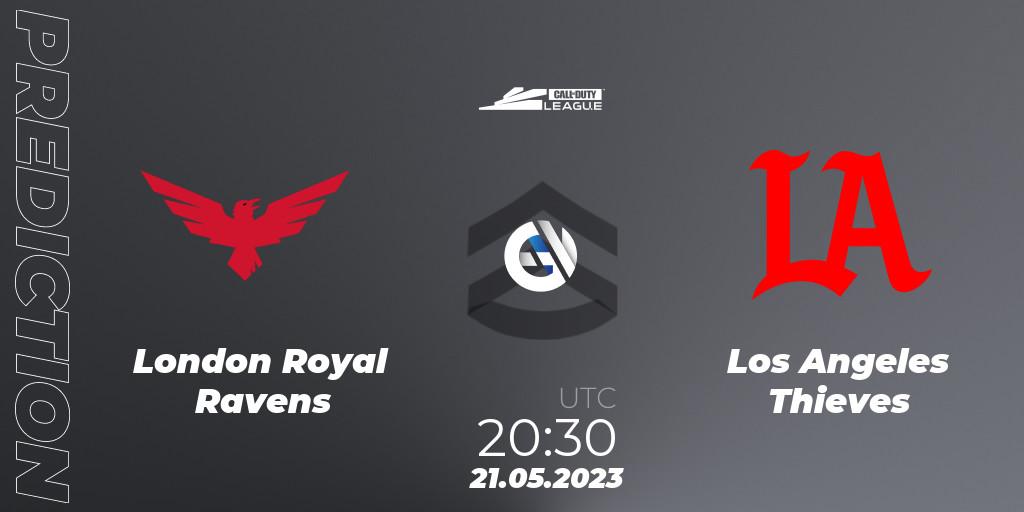 London Royal Ravens - Los Angeles Thieves: прогноз. 21.05.2023 at 20:45, Call of Duty, Call of Duty League 2023: Stage 5 Major Qualifiers