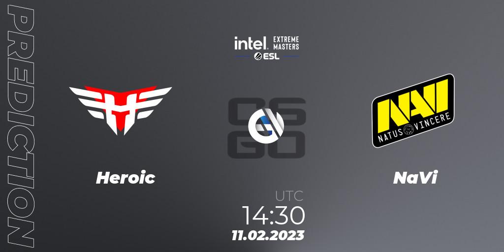 Heroic - NaVi: прогноз. 11.02.2023 at 14:40, Counter-Strike (CS2), IEM Katowice 2023