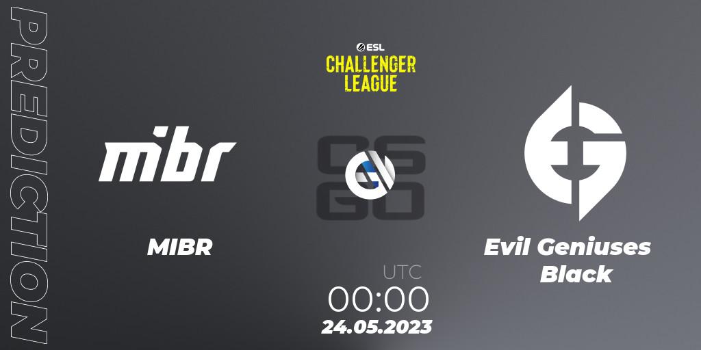 MIBR - Evil Geniuses Black: прогноз. 24.05.23, CS2 (CS:GO), ESL Challenger League Season 45: North America