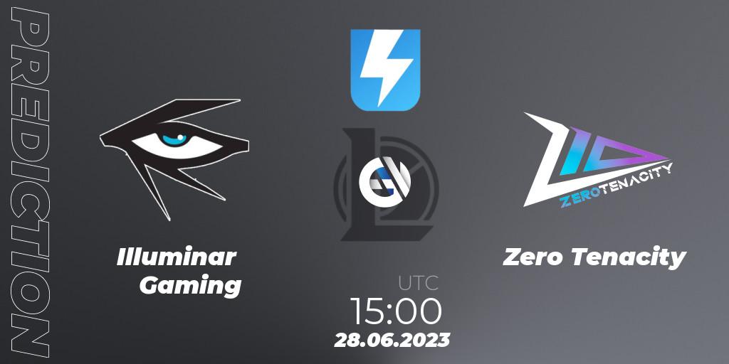 Illuminar Gaming - Zero Tenacity: прогноз. 21.06.2023 at 18:15, LoL, Ultraliga Season 10 2023 Regular Season