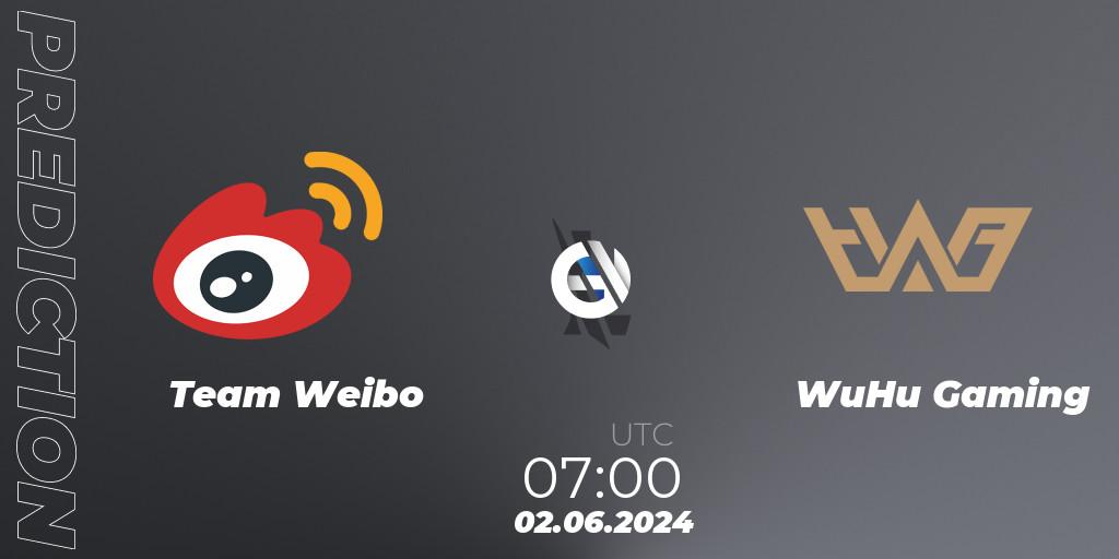 Team Weibo - WuHu Gaming: прогноз. 02.06.2024 at 07:00, Wild Rift, Wild Rift Super League Summer 2024 - 5v5 Tournament Group Stage
