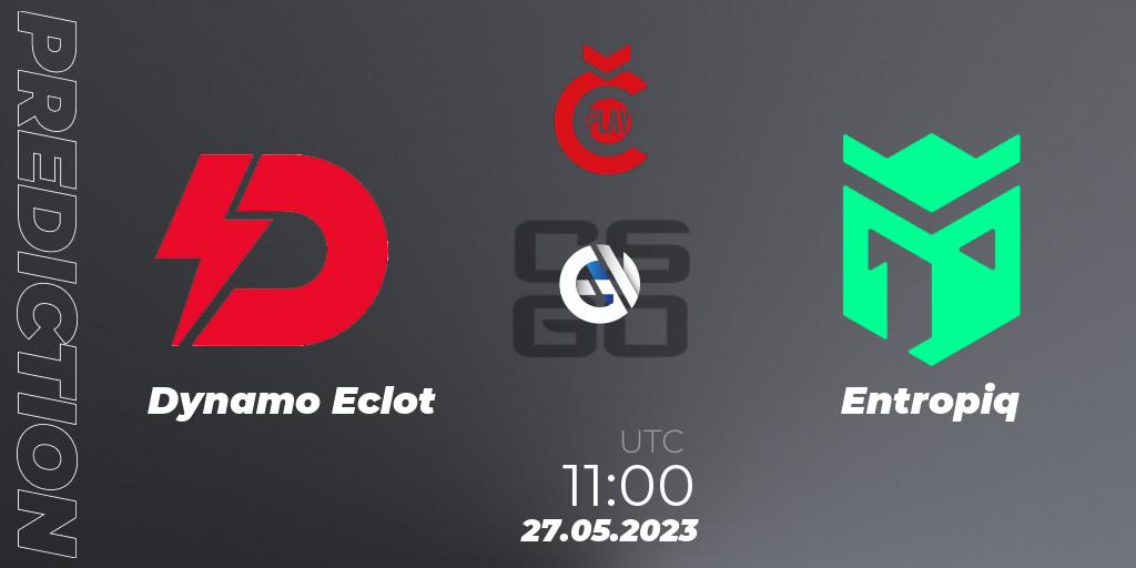 Dynamo Eclot - Entropiq: прогноз. 27.05.2023 at 11:20, Counter-Strike (CS2), Tipsport Cup Bratislava 2023