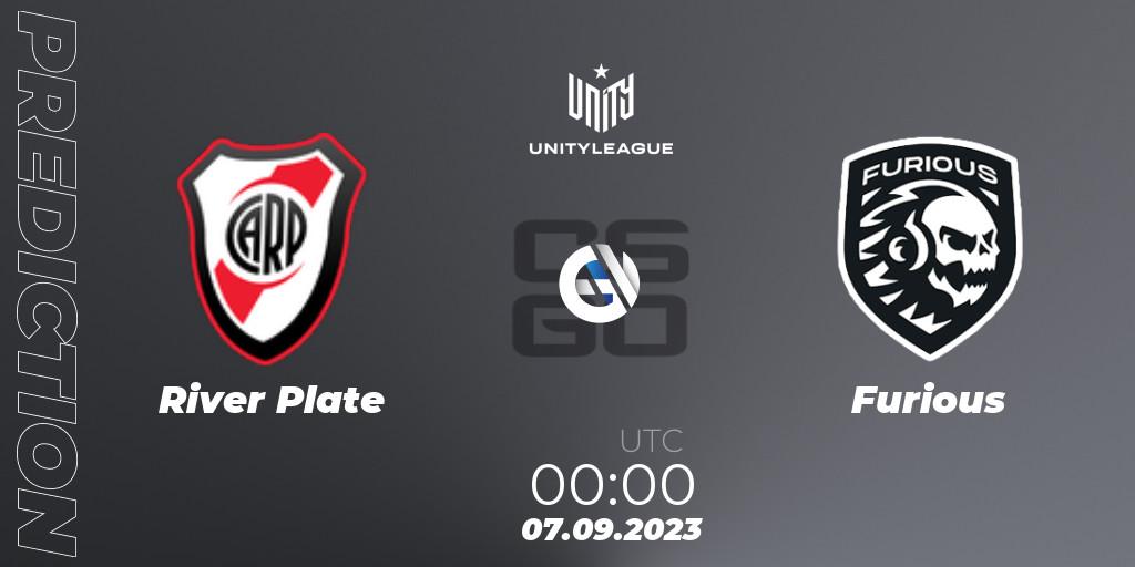 River Plate - Furious: прогноз. 07.09.23, CS2 (CS:GO), LVP Unity League Argentina 2023