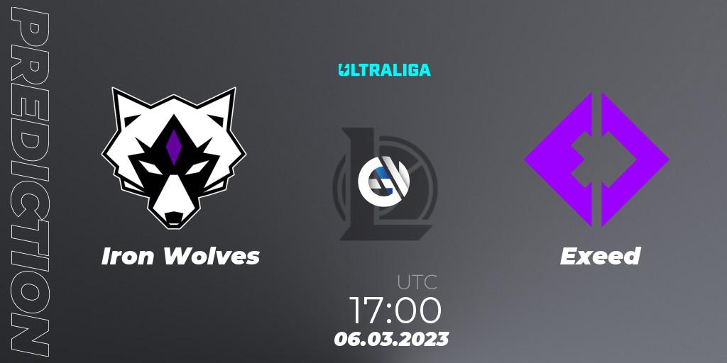 Iron Wolves - Exeed: прогноз. 06.03.2023 at 17:00, LoL, Ultraliga Season 9 - Group Stage