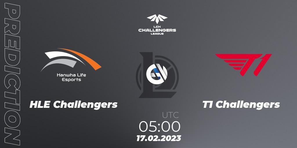 HLE Challengers - T1 Challengers: прогноз. 17.02.2023 at 05:00, LoL, LCK Challengers League 2023 Spring