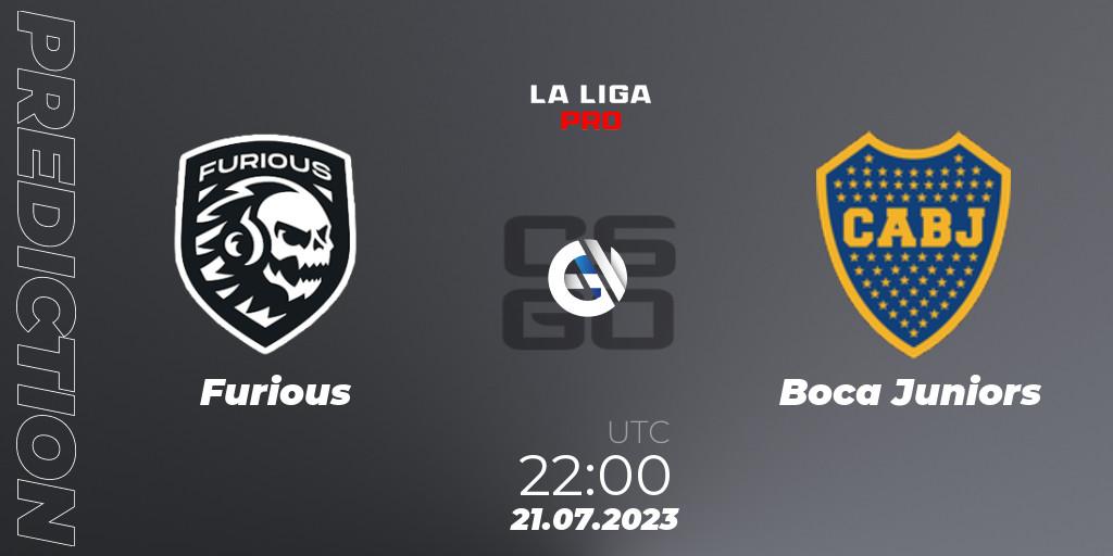 Furious - Boca Juniors: прогноз. 22.07.23, CS2 (CS:GO), La Liga 2023: Pro Division