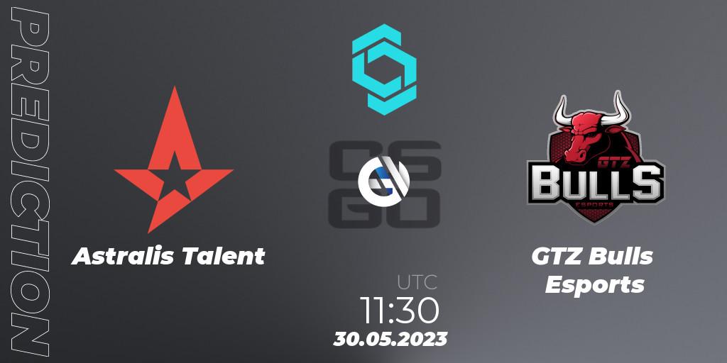 Astralis Talent - GTZ Bulls Esports: прогноз. 30.05.23, CS2 (CS:GO), CCT North Europe Series 5