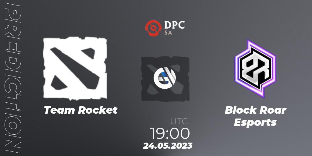 Team Rocket - Block Roar Esports: прогноз. 24.05.2023 at 21:56, Dota 2, DPC 2023 Tour 3: SA Closed Qualifier