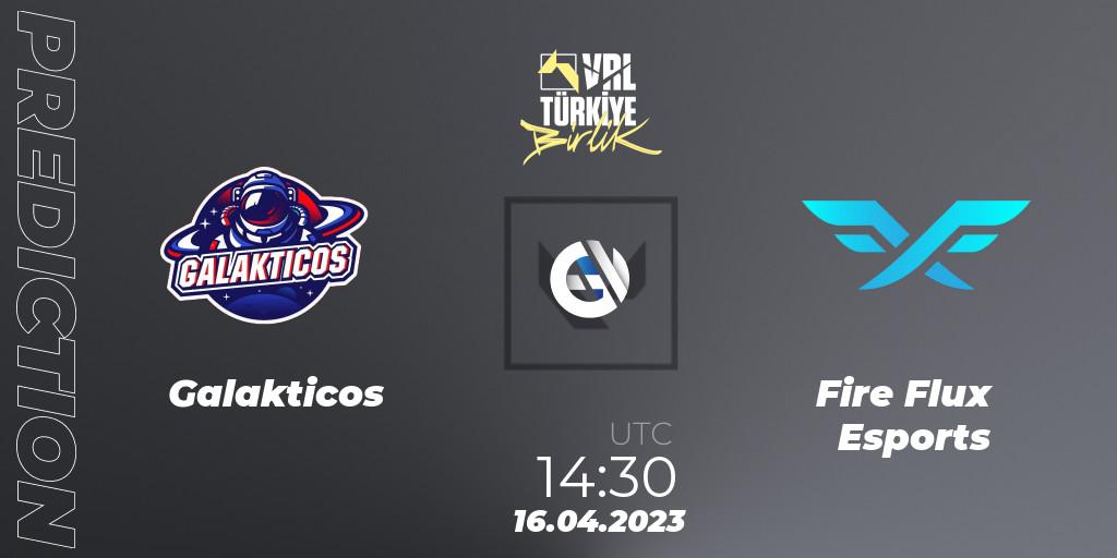 Galakticos - Fire Flux Esports: прогноз. 16.04.2023 at 14:30, VALORANT, VALORANT Challengers 2023: Turkey Split 2 - Regular Season