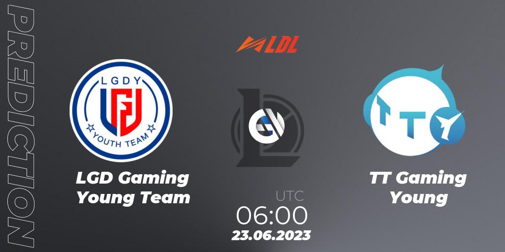 LGD Gaming Young Team - TT Gaming Young: прогноз. 23.06.2023 at 06:00, LoL, LDL 2023 - Regular Season - Stage 3