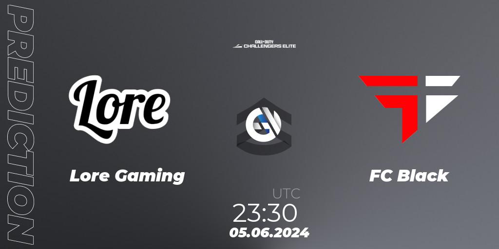 Lore Gaming - FC Black: прогноз. 05.06.2024 at 22:30, Call of Duty, Call of Duty Challengers 2024 - Elite 3: NA