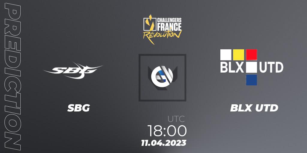 SBG - BLX UTD: прогноз. 11.04.23, VALORANT, VALORANT Challengers France: Revolution Split 2 - Regular Season
