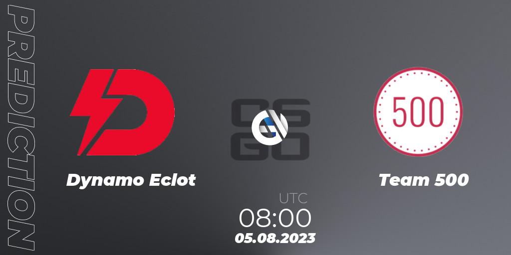 Dynamo Eclot - Team 500: прогноз. 05.08.2023 at 08:00, Counter-Strike (CS2), European Pro League Season 10: Division 2