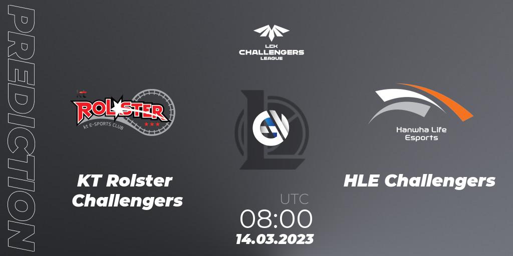 KT Rolster Challengers - HLE Challengers: прогноз. 14.03.23, LoL, LCK Challengers League 2023 Spring