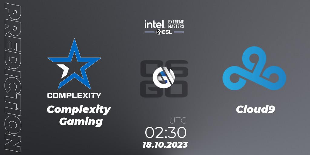 Complexity Gaming - Cloud9: прогноз. 18.10.2023 at 02:30, Counter-Strike (CS2), IEM Sydney 2023