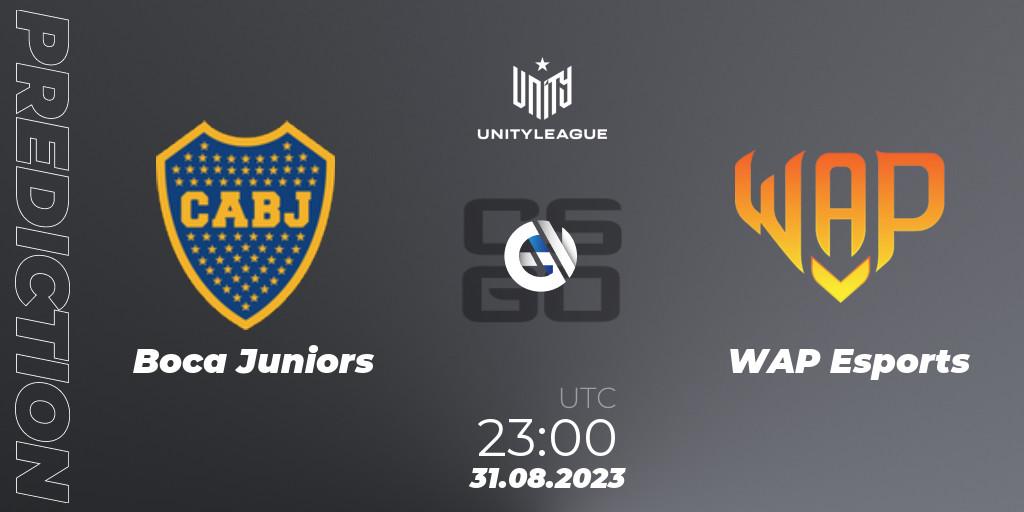 Boca Juniors - WAP Esports: прогноз. 31.08.2023 at 23:00, Counter-Strike (CS2), LVP Unity League Argentina 2023