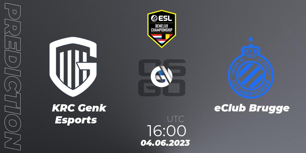 KRC Genk Esports - eClub Brugge: прогноз. 04.06.2023 at 16:00, Counter-Strike (CS2), ESL Benelux Championship Spring 2023