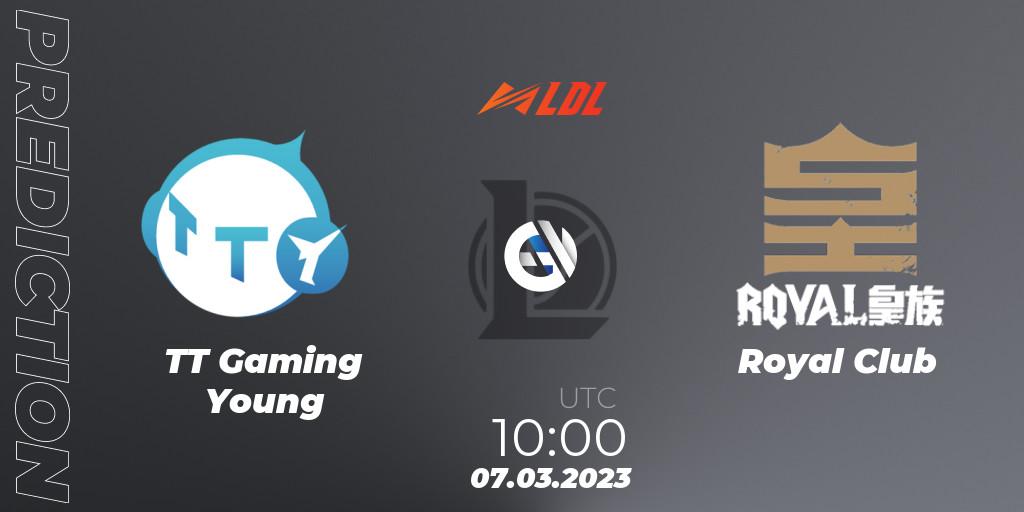TT Gaming Young - Royal Club: прогноз. 07.03.2023 at 12:00, LoL, LDL 2023 - Regular Season