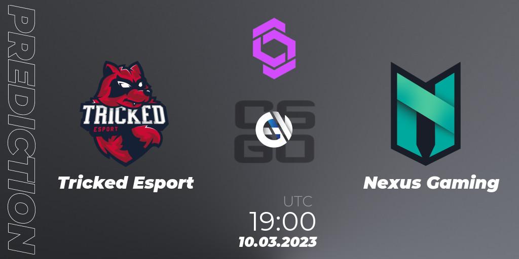 Tricked Esport - Nexus Gaming: прогноз. 10.03.2023 at 21:35, Counter-Strike (CS2), CCT West Europe Series #2
