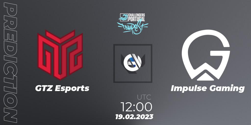 GTZ Esports - Impulse Gaming: прогноз. 19.02.2023 at 12:00, VALORANT, VALORANT Challengers 2023 Portugal: Tempest Split 1