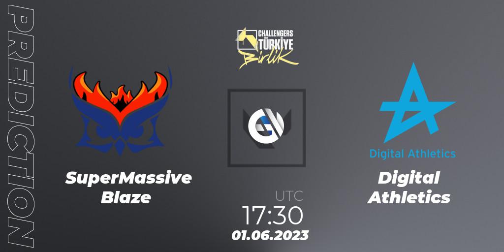 SuperMassive Blaze - Digital Athletics: прогноз. 01.06.23, VALORANT, VALORANT Challengers 2023 Turkey: Birlik Split 2 - Playoffs