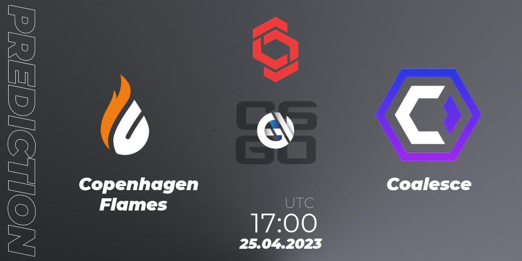 Copenhagen Flames - Coalesce: прогноз. 25.04.23, CS2 (CS:GO), CCT Central Europe Series #6