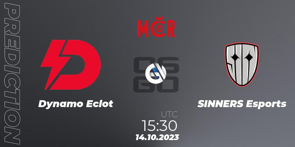 Dynamo Eclot - SINNERS Esports: прогноз. 14.10.23, CS2 (CS:GO), Tipsport Cup Prague Fall 2023
