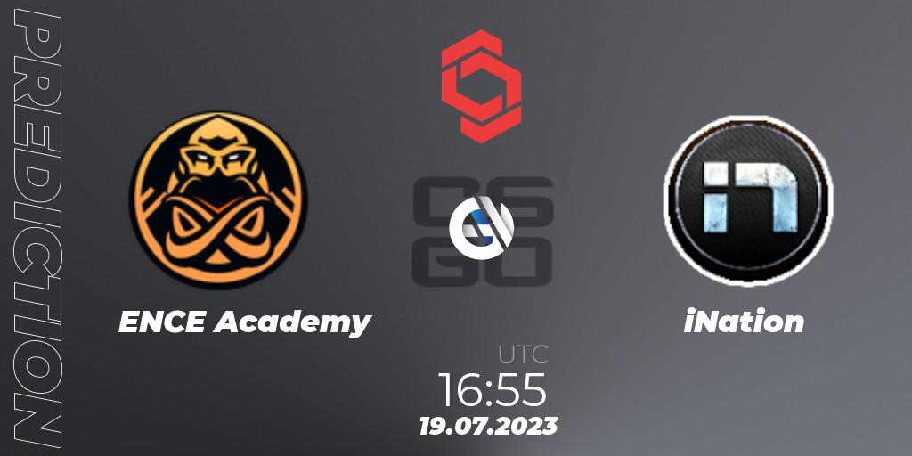 ENCE Academy - iNation: прогноз. 19.07.23, CS2 (CS:GO), CCT Central Europe Series #7: Closed Qualifier