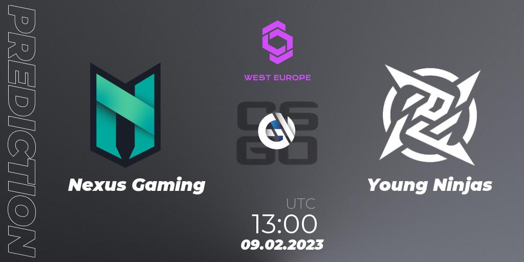 Nexus Gaming - iNation: прогноз. 09.02.23, CS2 (CS:GO), CCT West Europe Series #1