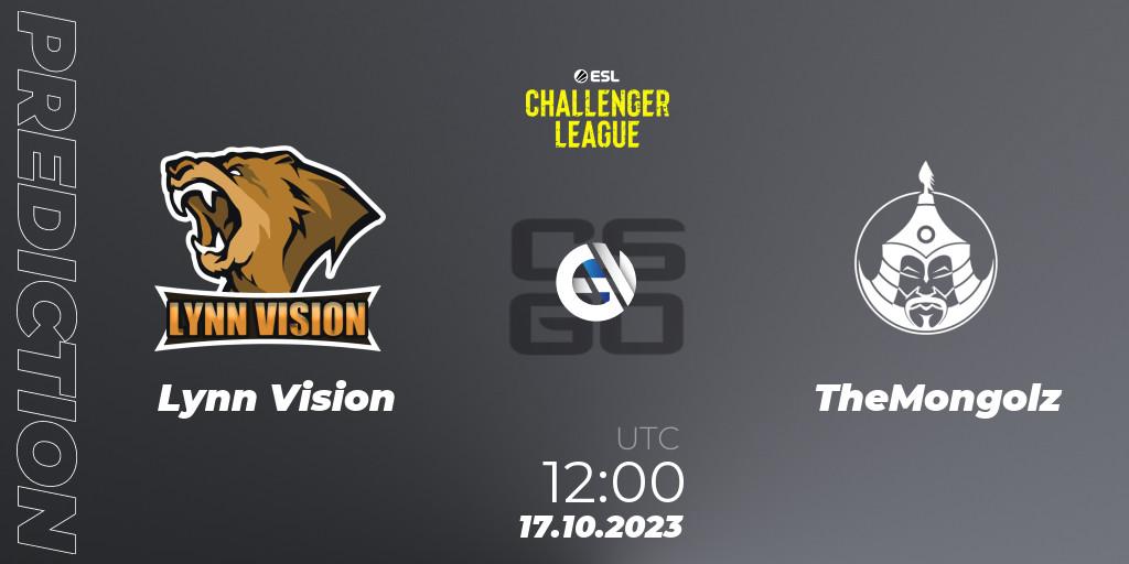 Lynn Vision - TheMongolz: прогноз. 09.12.2023 at 12:00, Counter-Strike (CS2), ESL Challenger League Season 46: Asia-Pacific