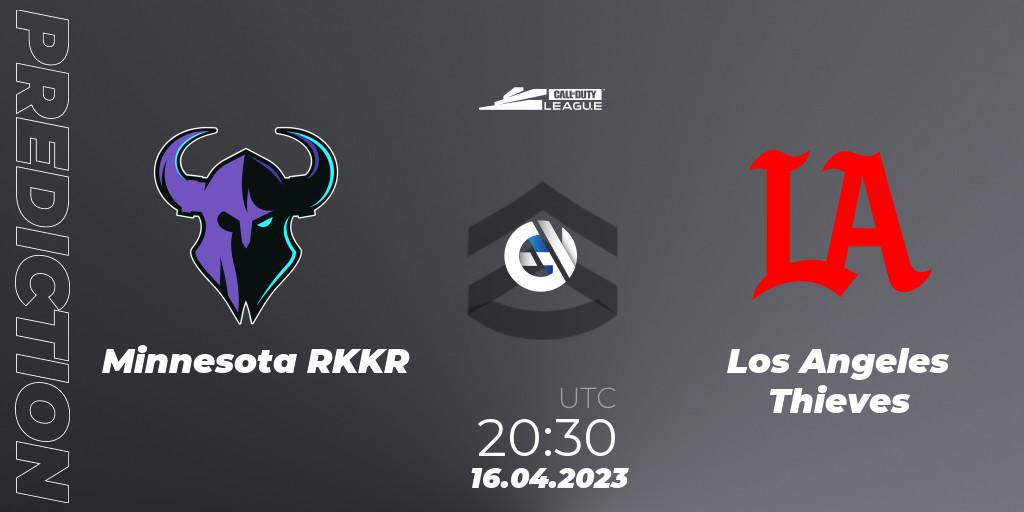 Minnesota RØKKR - Los Angeles Thieves: прогноз. 16.04.2023 at 20:30, Call of Duty, Call of Duty League 2023: Stage 4 Major Qualifiers