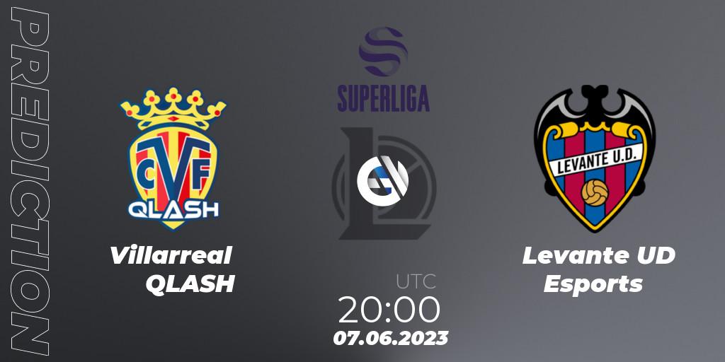 Villarreal QLASH - Levante UD Esports: прогноз. 07.06.2023 at 20:00, LoL, LVP Superliga 2nd Division 2023 Summer