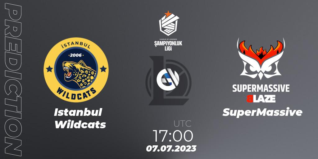 Istanbul Wildcats - SuperMassive: прогноз. 07.07.2023 at 17:00, LoL, TCL Summer 2023 - Group Stage