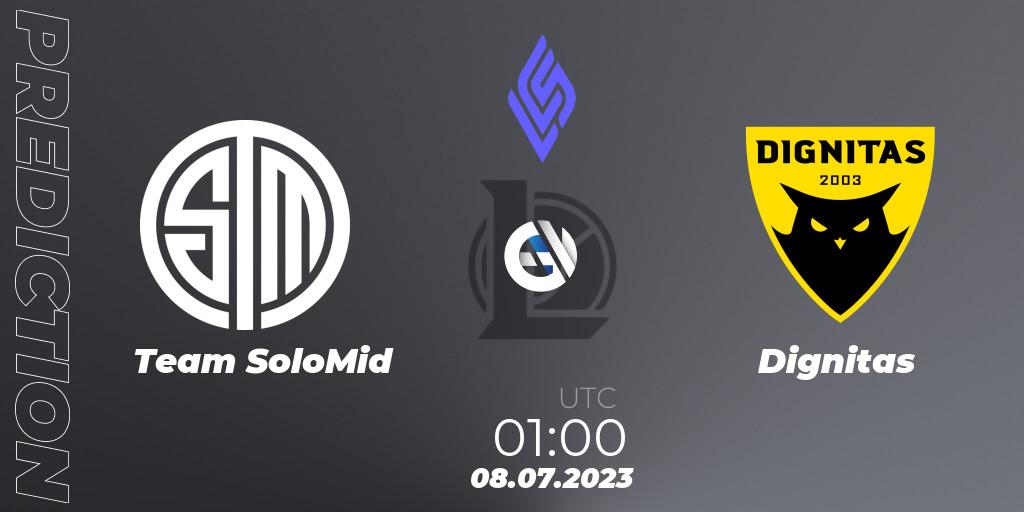 Team SoloMid - Golden Guardians: прогноз. 08.07.23, LoL, LCS Summer 2023 - Group Stage