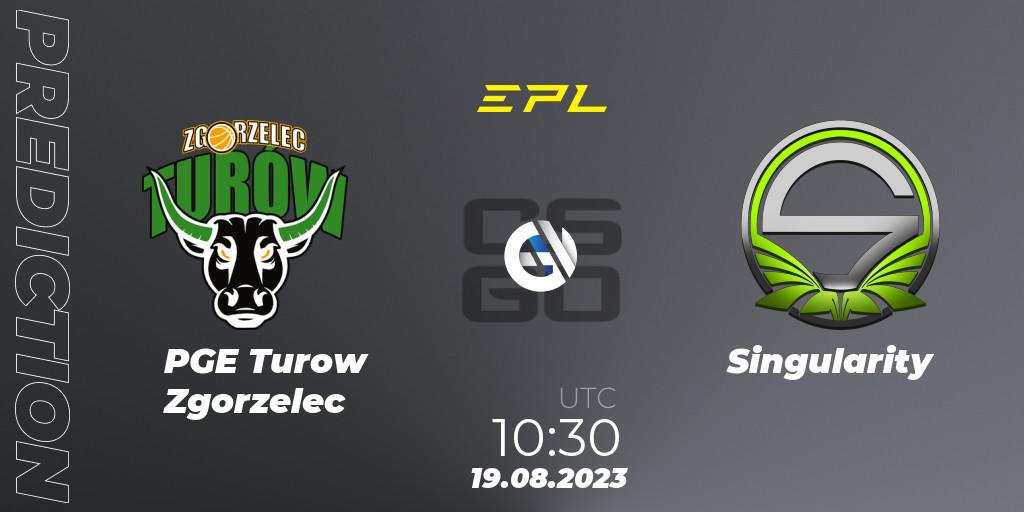 PGE Turow Zgorzelec - Singularity: прогноз. 19.08.23, CS2 (CS:GO), European Pro League Season 10: Division 2