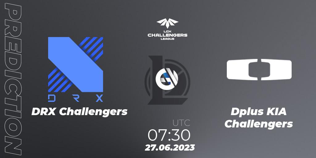 DRX Challengers - Dplus KIA Challengers: прогноз. 27.06.23, LoL, LCK Challengers League 2023 Summer - Group Stage