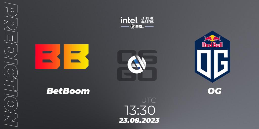 BetBoom - OG: прогноз. 23.08.2023 at 13:30, Counter-Strike (CS2), IEM Sydney 2023 Europe Closed Qualifier