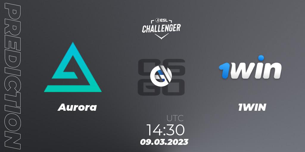 Aurora - 1WIN: прогноз. 09.03.2023 at 14:30, Counter-Strike (CS2), ESL Challenger Melbourne 2023 Europe Closed Qualifier