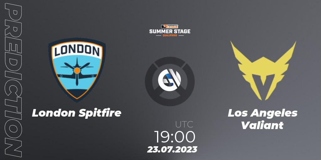 London Spitfire - Los Angeles Valiant: прогноз. 23.07.23, Overwatch, Overwatch League 2023 - Summer Stage Qualifiers