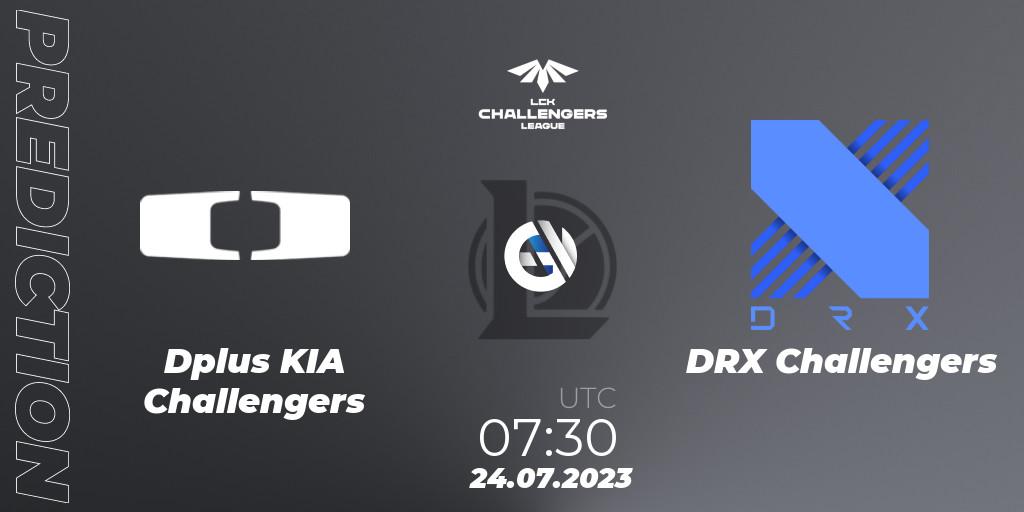 Dplus KIA Challengers - DRX Challengers: прогноз. 24.07.23, LoL, LCK Challengers League 2023 Summer - Group Stage