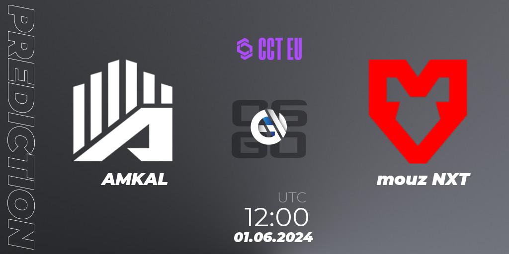 AMKAL - mouz NXT: прогноз. 01.06.2024 at 12:00, Counter-Strike (CS2), CCT Season 2 Europe Series 4