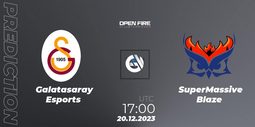 Galatasaray Esports - SuperMassive Blaze: прогноз. 20.12.23, VALORANT, Open Fire All Stars 2023